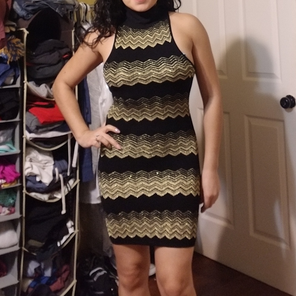 Black and gold racerback Marciano mini